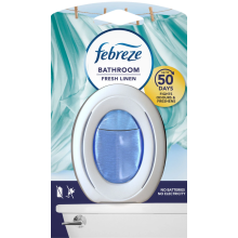 1 x 7.5ml Febreze Bathroom Air Freshener - Fresh Linen