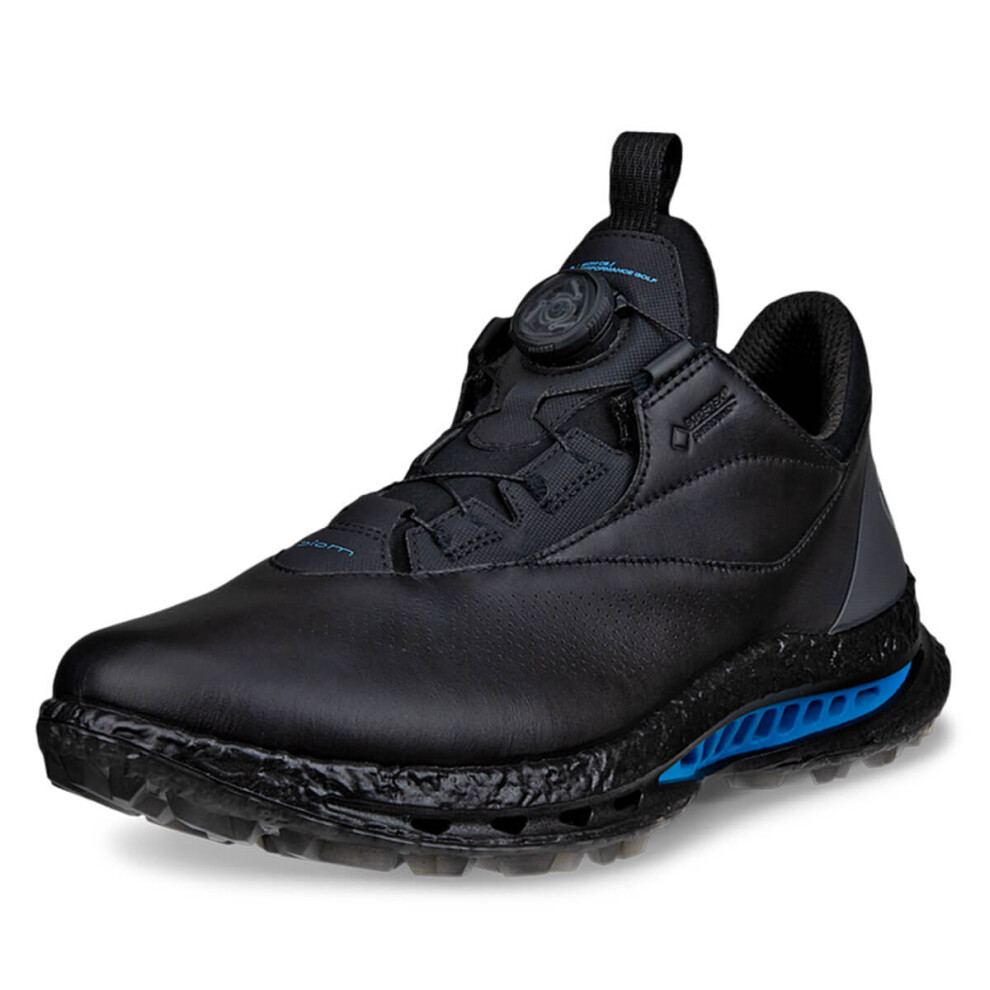 Ecco (Uk 10, /Magnet) Mens 2026 Biom C5 Boa Gtx Spikeless Waterproof Leather Golf Shoes Black