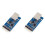 2X Módulo de Red DP83848 para Placa de Desarrollo de Interfaz de Módulo Ethernet, Transceptor de 3,3 V 1