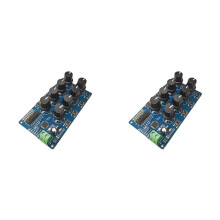 2X 8-Kanal-Drehknopf-Servotreiber, 8-Kanal-/Wege-Controller-Board, Überstromschutz, Servo-Tester, Servo-Controller