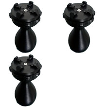 3X 3D Printed Model Paint Stand, Miniature Painting Holder Handheld Painted Fixed Table Holder Handheld Stabilizer