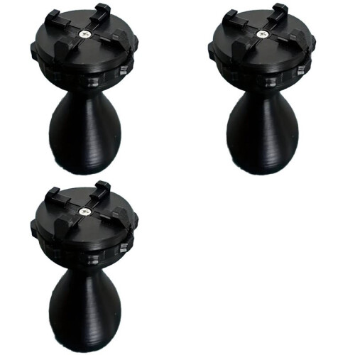 3X 3D Printed Model Paint Stand, Miniature Painting Holder Handheld Painted Fixed Table Holder Handheld Stabilizer 1