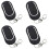 4X for ALUTECH AT-4N 868MHz Garage Door Remote Control 868.35MHz Rolling Code Remote Control Garage Door Opener Command 1