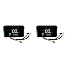 2X 48V-72V Farb-LCD-Digital-Tachometer für Elektroroller, Fahrrad, E-Bike
