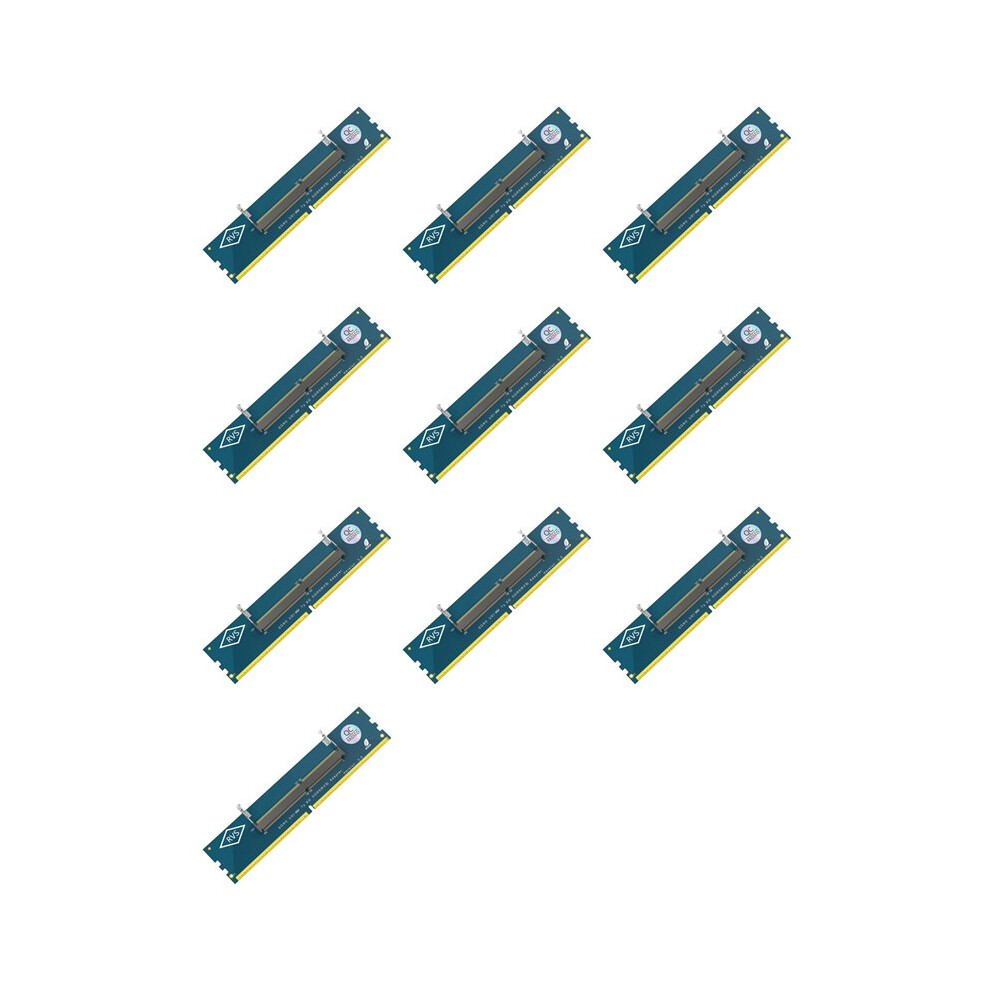 10X Laptop Ddr5 Ram To So Ddr5 U-Dimm Desktop Adapter Card, Memory Tester So Ddr5 To Ddr5 U-Dimm Converter 4713321083046