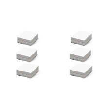 Sublimationsmagnete, 80 Stück, 7,5 X 5,4 cm, Rechteckige Kühlschrankmagnete, für Den Kühlschrank in der Küche zu Hause, Als Bastelgeschenk