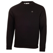 (XXL, Black) Calvin Klein Mens Embroidered Logo Jumper