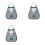 3X Reusable Kitchen Hanging Mesh Bag Large Capacity Home Fruit Vegetable Storage No.3 1