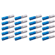 20Pcs Fast Connector UPC New Type SC Male to LC Female Singlemode Adapter SC/UPC to LC/UPC Hybrid Fibre Converter