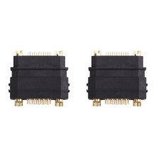 2 Par VTOL JX18 Macho Fêmea Plugue 48V 150A  Corrente Servo Conector de Liberação Rápida para Motor de Avião Turbojato RC
