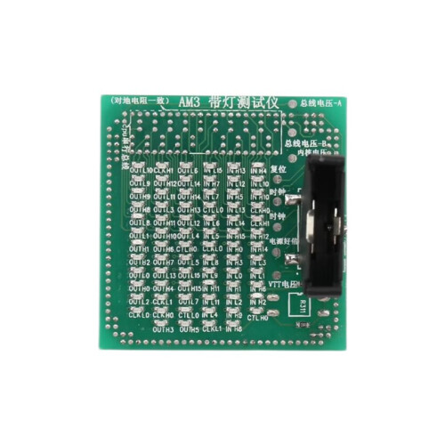 Desktop Motherboard CPU Tester Test Card with LED Light for  AM3 Motherboard
