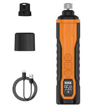 Amoladora de Uñas Eléctrica para Mascotas, 5 Velocidades Ajustables, Silenciosa, para Limar las Uñas de Perros y Gatos, Uñas Grandes para Perros,