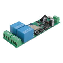 2X Tuya Smartlife Wifi Relay 2CH 5V/7-32V for Inching Self-Locking Interlock for Alexa Home