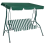Beliani Patio Swing CHAPLIN Metal Green 6