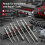 6PCS Magnetic Hex Shank Drill Bit Set - Versatile Pagoda Step Design for Multiple Power Tools 6