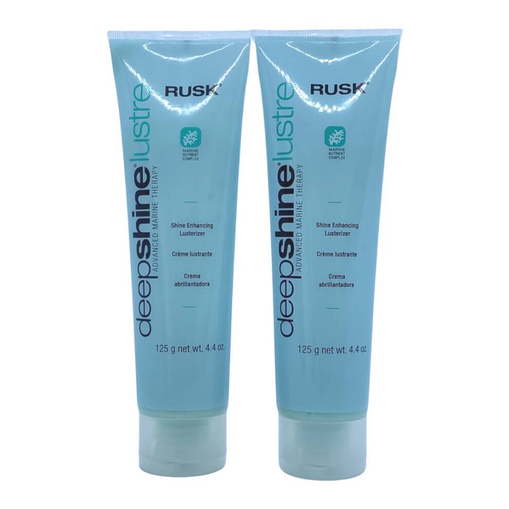 Rusk Cream Deepshine Lustre Shine Enhancing Lusterizer 4.4 Oz (Pack Of 2)