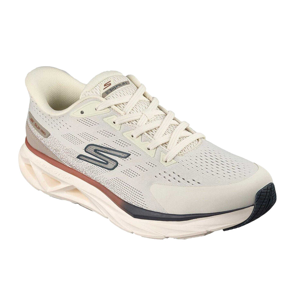 Skechers (10 Uk, Natural) Mens Glide Step Vortex Trainers