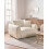 Beliani Armchair JUBEK Boucle Off-White 2