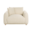 Beliani Armchair JUBEK Boucle Off-White 5