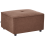 Beliani Ottoman AXEBO Boucle Brown 4