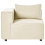 Beliani Corner Seat AXEBO Off-White Boucle 4