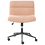Beliani Desk Chair CATLIN Boucle Peach Pink 5