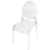 Beliani Set of 2 Dining Chairs RULISON Transparent 6