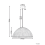 Beliani Pendant Lamp WERU Wicker Natural 5