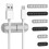 Cable Clips Cable Holder,6pieces Cable Holder Self-Adhesive Multi-Purpose Cable Guide Cable Organizers,Cable Management 1