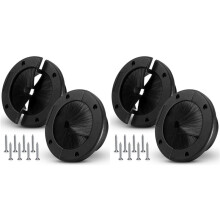 Lot de 4 Œillets Ronds de 15 cm pour Plancher Surélevé, Gestion Du Flux D'Air pour Centre de Données Domestique, Gestion des Câbles au et au Mur