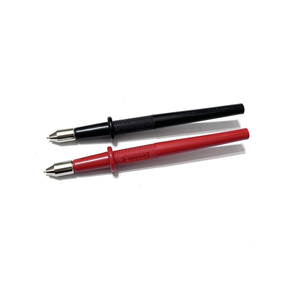 1 Pair Four-Wire Diy Internal Resistance Test Pen Battery Test Instrument Probe Thimble Comprehensive Tester Test Pen 4711228496181