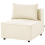 Beliani 1-Seat Section AXEBO Off-White Boucle 4