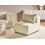 Beliani 1-Seat Section AXEBO Off-White Boucle 2