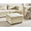 Beliani Ottoman AXEBO Boucle Off-White 2