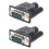 2PCS VGA Virtual Display Adapter Maschio Dummy Plug EDID Headless  Emulator Lock Plate VGA Video Card Spoofer 1