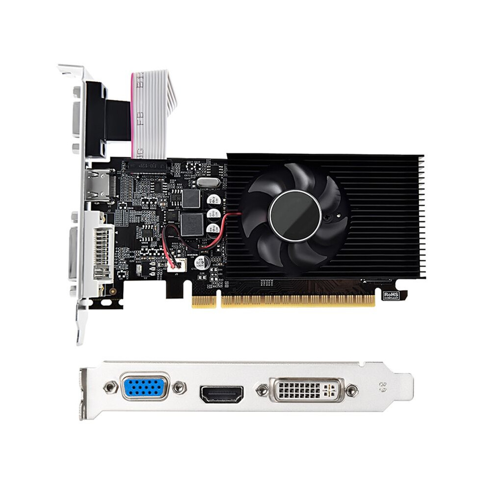 Gt730 4G Ddr3 128 Bit Card 700Mhz 40Nm Pcie 2.0 16X Vga+Dvi+ -Compatible Video Card 4711775127385