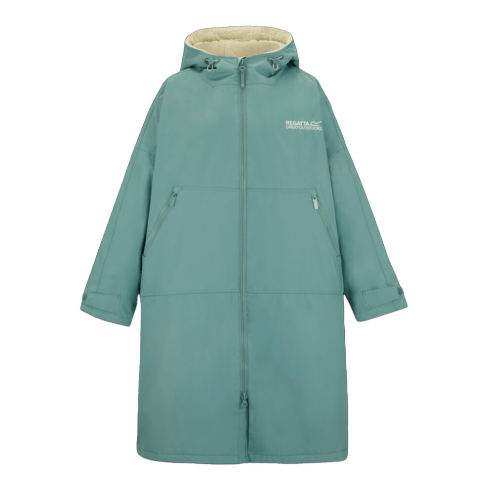 Regatta (S-M, Ivy Moss) Unisex Adult Waterproof Reversible Changing Robe Multicoloured