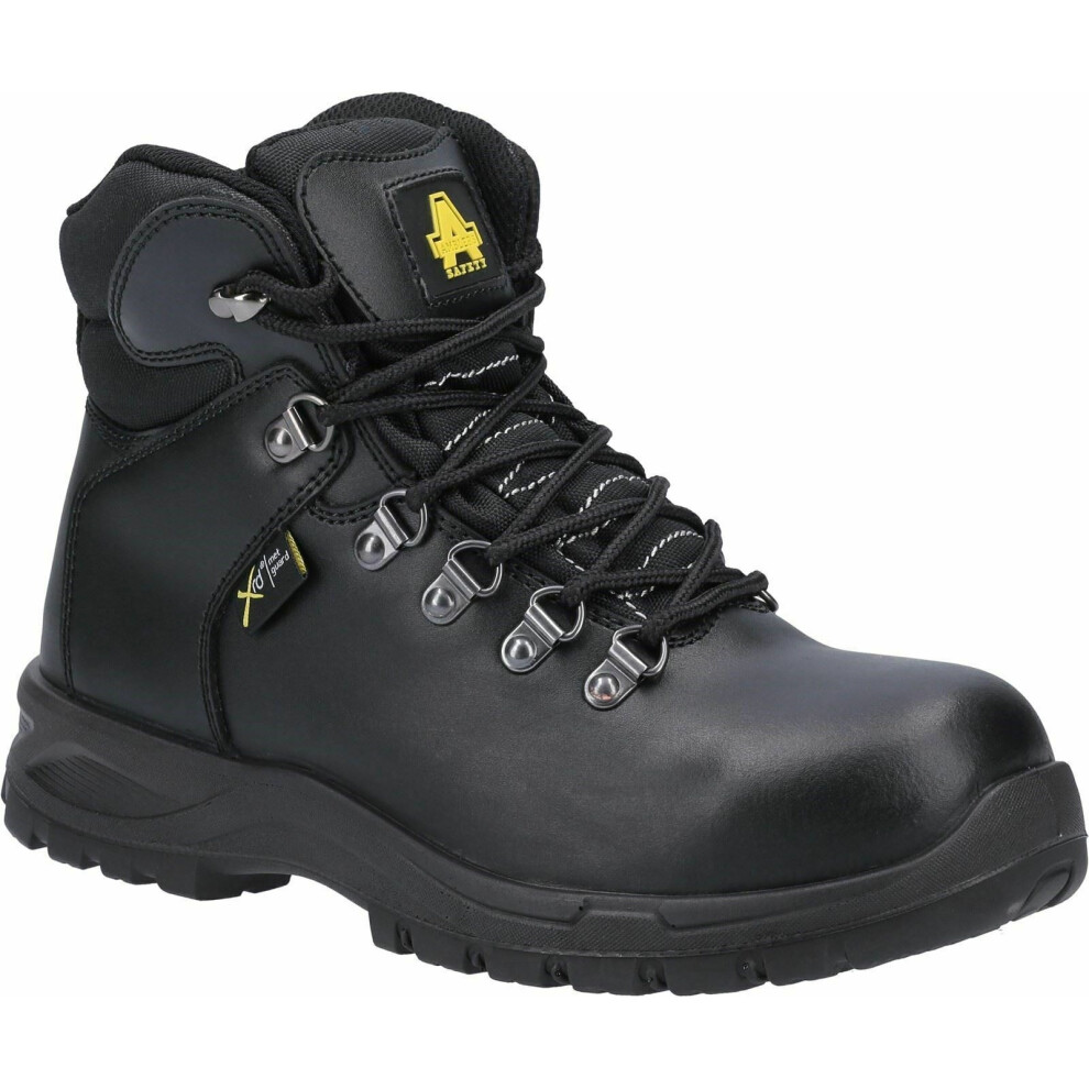 (5 Uk, Black) Amblers Womens/Ladies As606 Leather Safety Boots 5059958638525