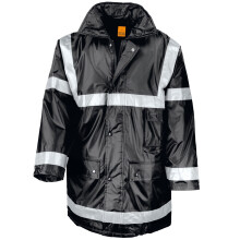 (M, Black) Result Mens Work-Guard Workwear Management Coat