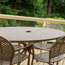 4Pcs Patio Table Umbrella Hole Ring Plug, Silicone Pool Umbrella Sleeve Stabilizer,Umbrella Table Ring Hole Insert Black