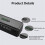 UPS Battery Backup Power Supply 8800mAh with Multi  , Portable Wide Voltage Range for Small Devices EU Plug 3