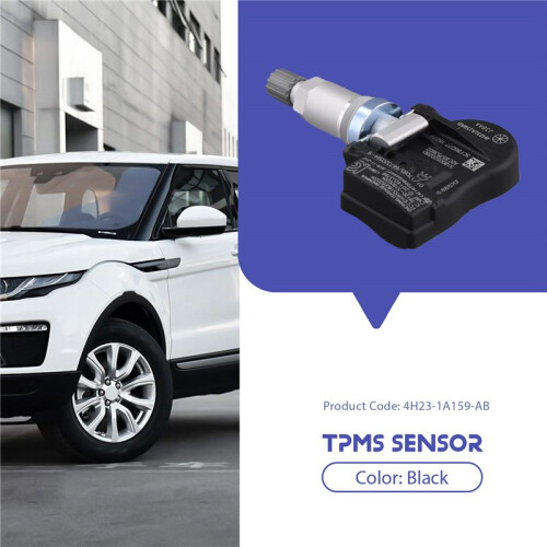 4st Bil TPMS-Sensor 4H23-1A159-AB för  Sport LR3 LR2 Övervakningssystem för Däcktryckssensor 2