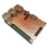 For Raspberry Pi 3B Pure Copper Heatsink Protective Case Passive Cooling Protective Shell Metal Enclosure for RPi 3B 4