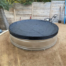 6Ft Pool Cover Above Ground Safety Swimming Pool Covers Waterproof Pool Blanket Covers for Round Inflatable Pool