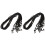 24Pcs Nylon Eyeglass/Spectacle/Sunglass/Eyewear Cord Holder Neck String---Black 1
