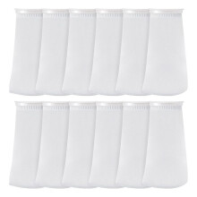16 Pack of Filter Socks, 200 Micrometres, for Fish Tank/Saline Aquarium, Pond, for Sump/Overflow