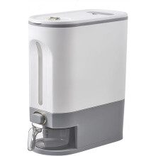 Rice Dispenser, Rice Storage Container Sealed Moisture Proof with Measuring Cup for Kitchen Pantry Household