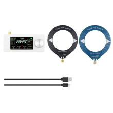 SI4732 Pocket Radio 10Khz-180Mhz Portable LSB USB AM FM Radio SMA Interface Receiver with Loop Antenna