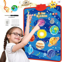 Interactive Alphabet Wall Chart - Educational Toy for Preschool, Enhances Speech & Family Bonding B