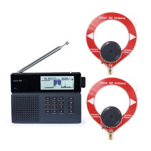 MLite-880 Digitaler SDR-Empfänger mit 2 Antennen DSP Radio AM/SSB/FM RDS Tragbares Vollbandradio Digitales Kurzwellenradio